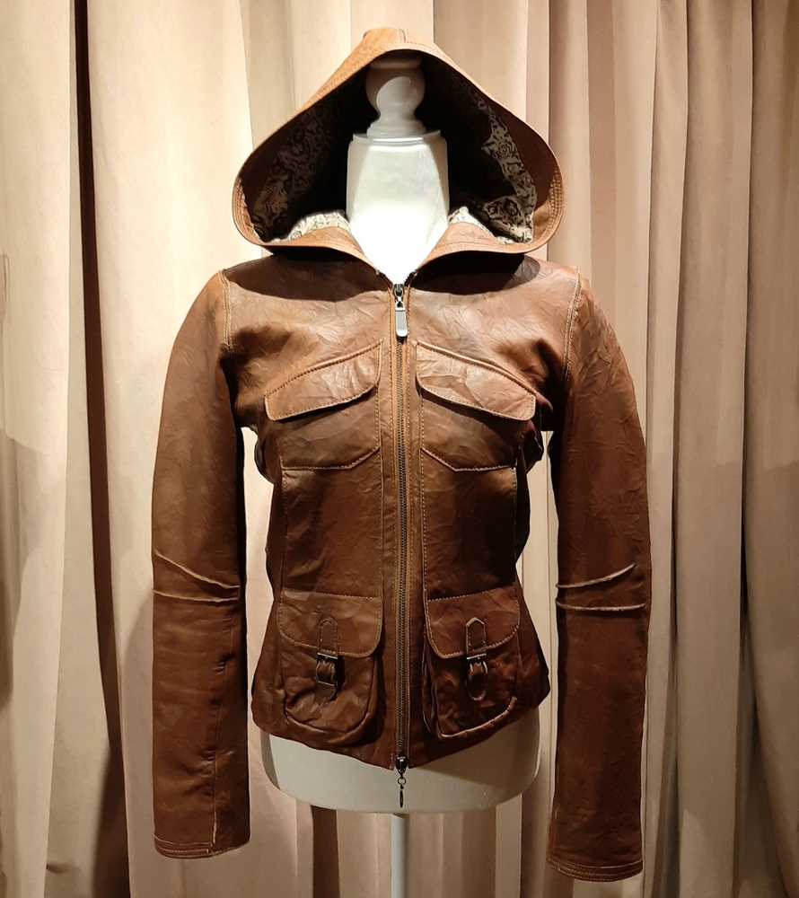 TAG Elemental lambskin jacket